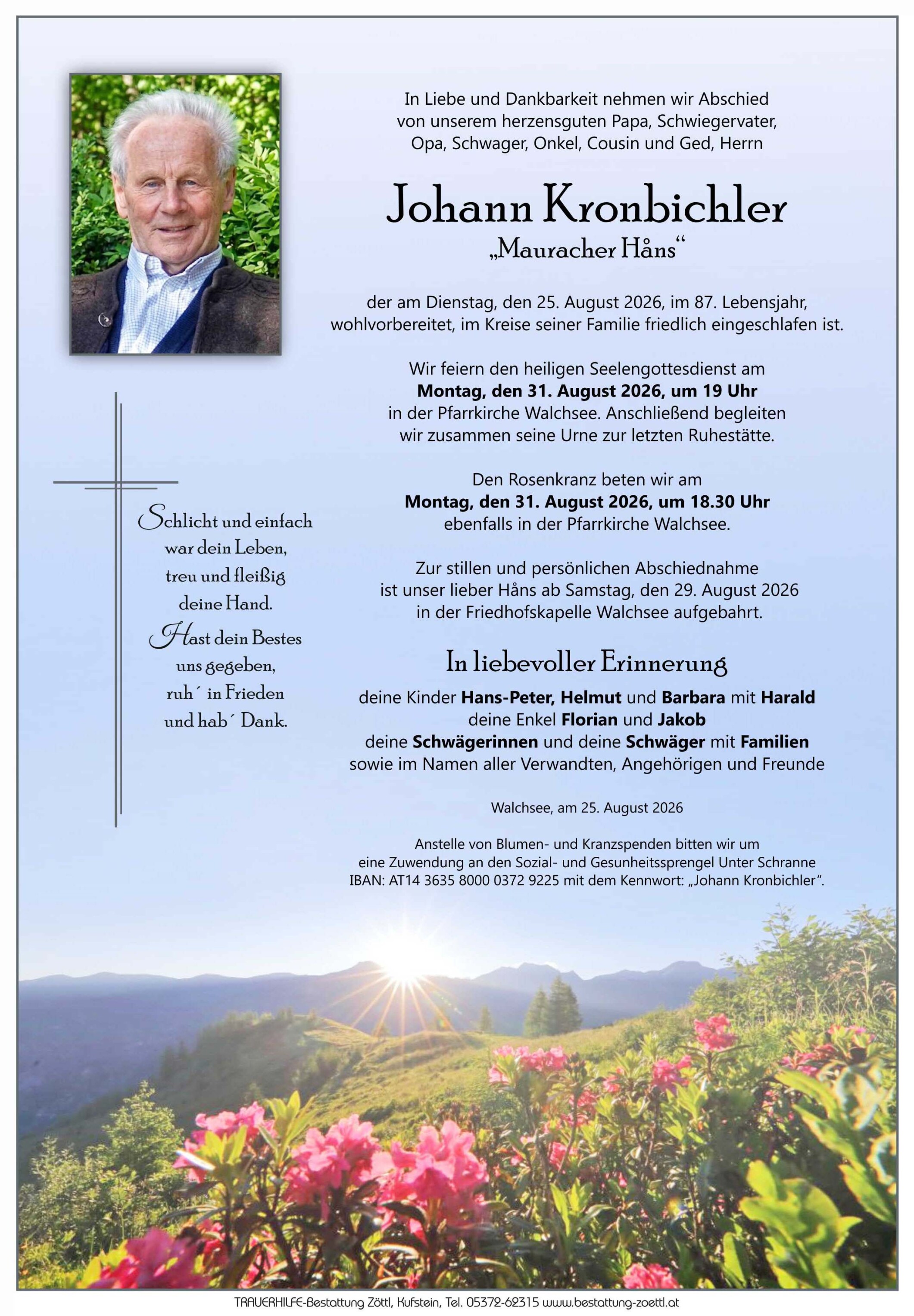 Johann Kronbichler